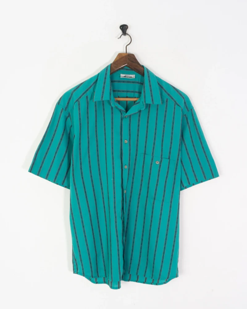 Beltran vintage 90s green shirt L - Imagen 2
