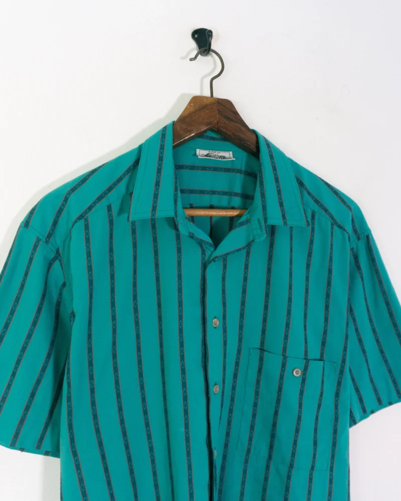 Beltran vintage 90s green shirt L - Imagen 3
