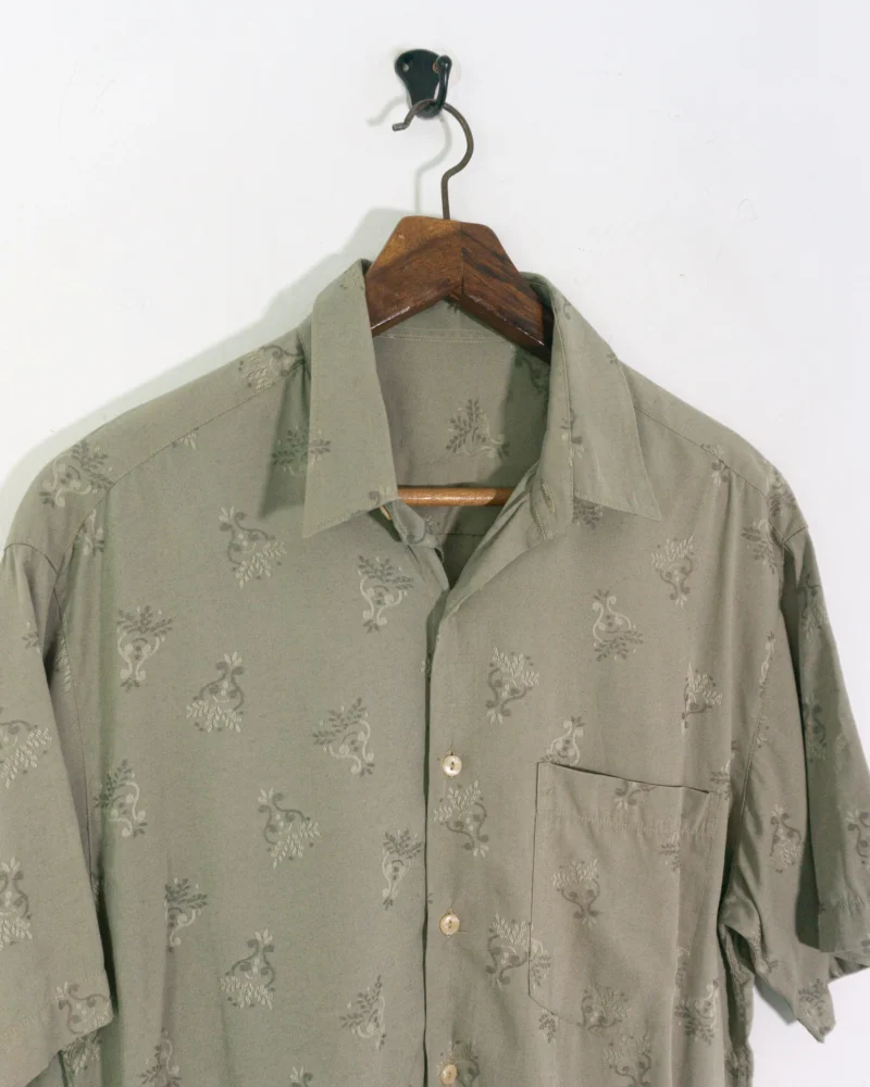 Vintage 90s brown shirt L - Imagen 3
