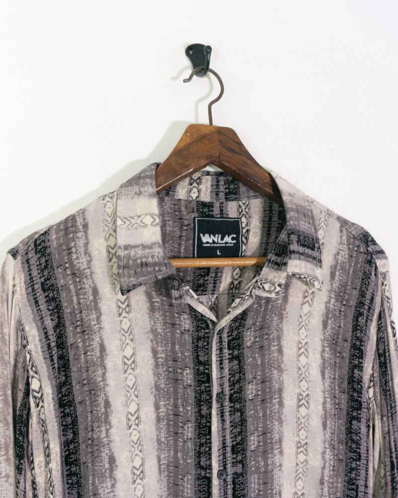 Vanlac Y2K black/grey shirt L - Imagen 3
