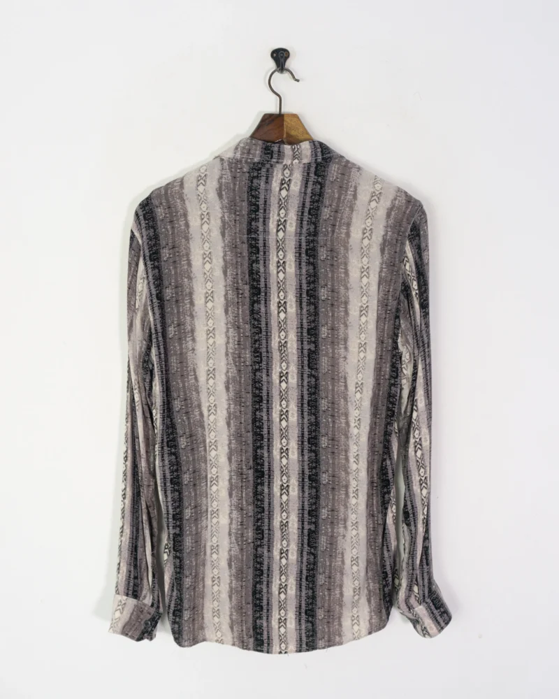 Vanlac Y2K black/grey shirt L - Imagen 4