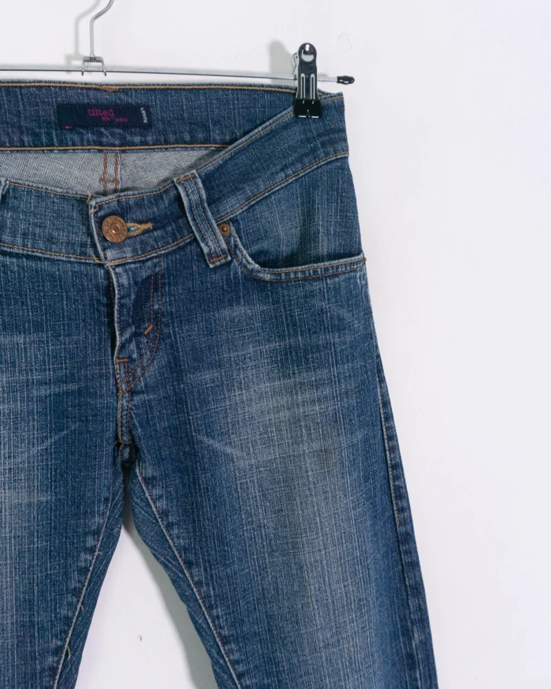 Vaquero tiro bajo Y2K Levis 504 M - Imagen 3
