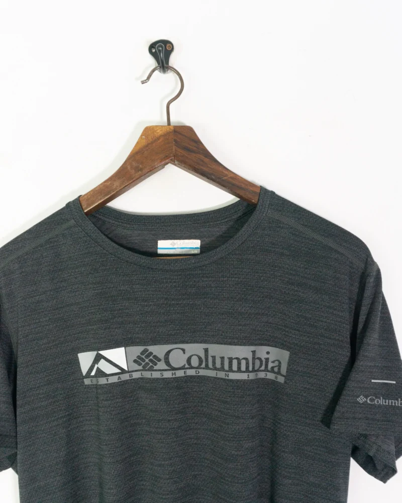 Camiseta deportiva Columbia gris M - Imagen 3