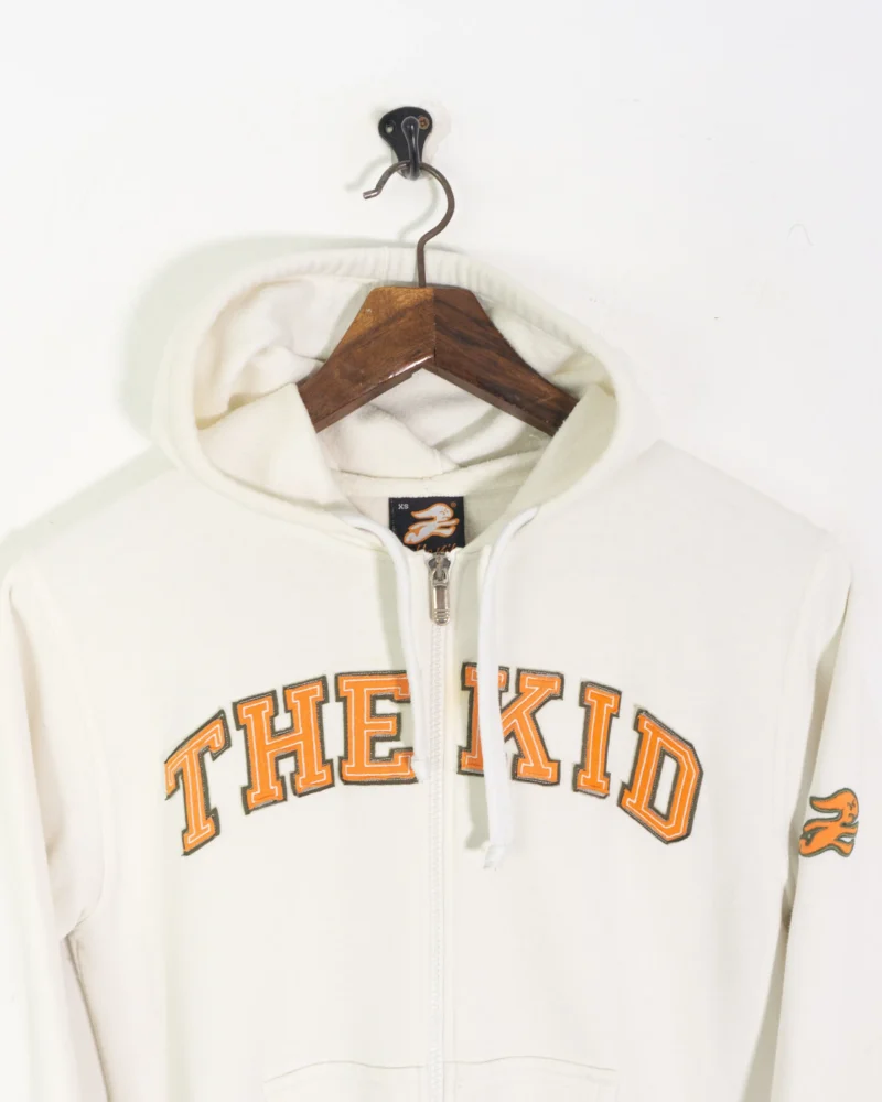 Sudadera con cremallera The Kid Y2K beige XS - Imagen 3