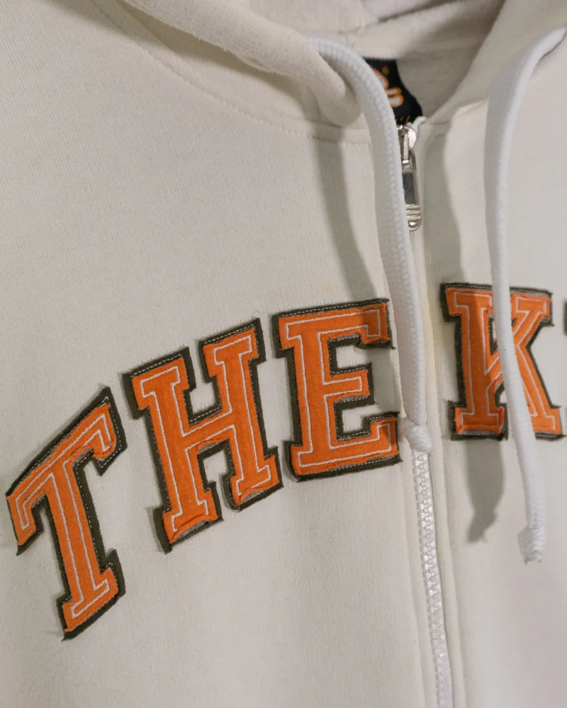 Sudadera con cremallera The Kid Y2K beige XS - Imagen 4