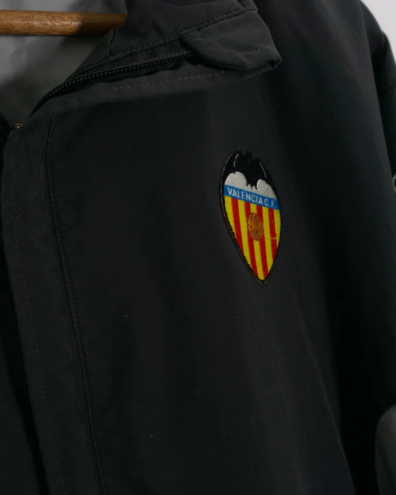 Chaqueta deportiva Nike vintage 00s Valencia Cf gris M - Imagen 6