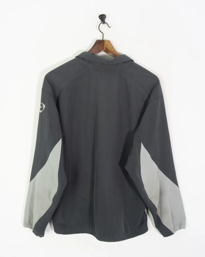 Chaqueta deportiva Nike vintage 00s Valencia Cf gris M - Imagen 7