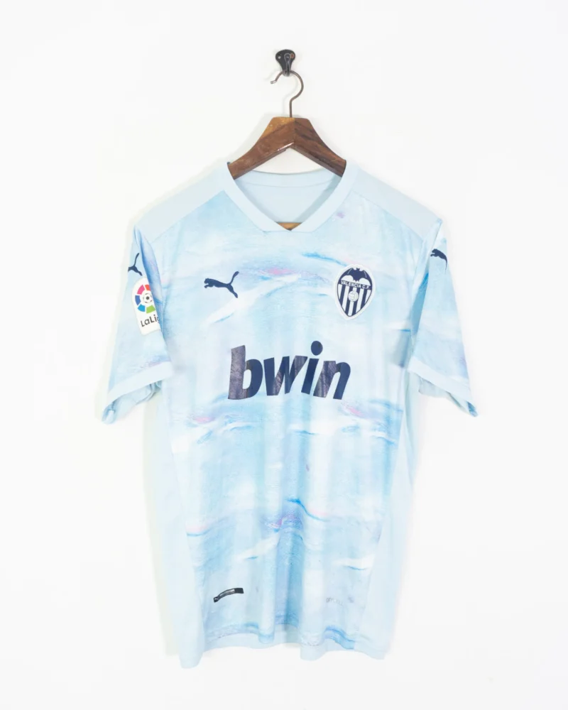 Camiseta deportiva azul/blanco Puma Valencia Cf L - Imagen 2