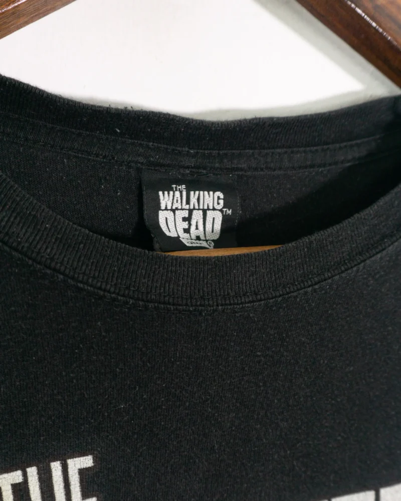 Camiseta promocional The Walking Dead negra 2014 Talla S - Imagen 4