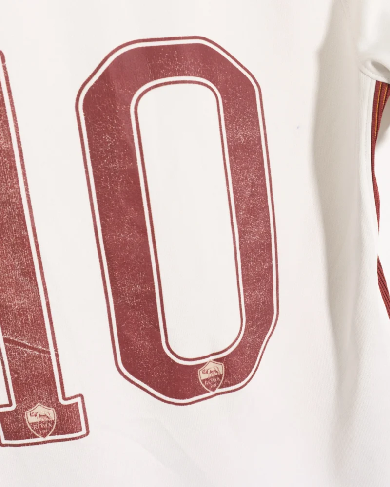 Camiseta deportiva Roma blanca Totti 2016/17 S - Imagen 5
