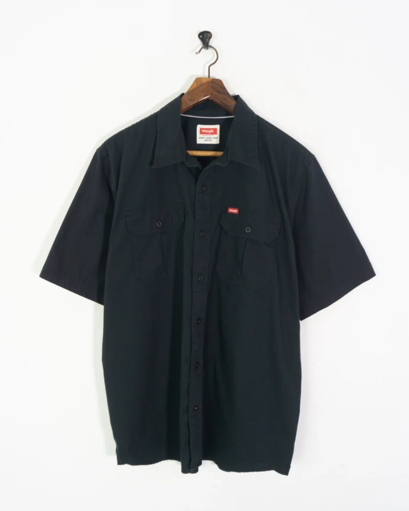 Camisa negra wrangler negra XL - Imagen 2