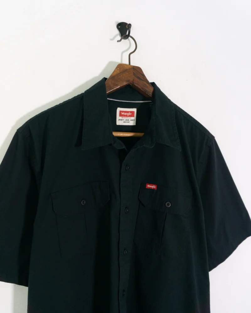 Camisa negra wrangler negra XL - Imagen 3