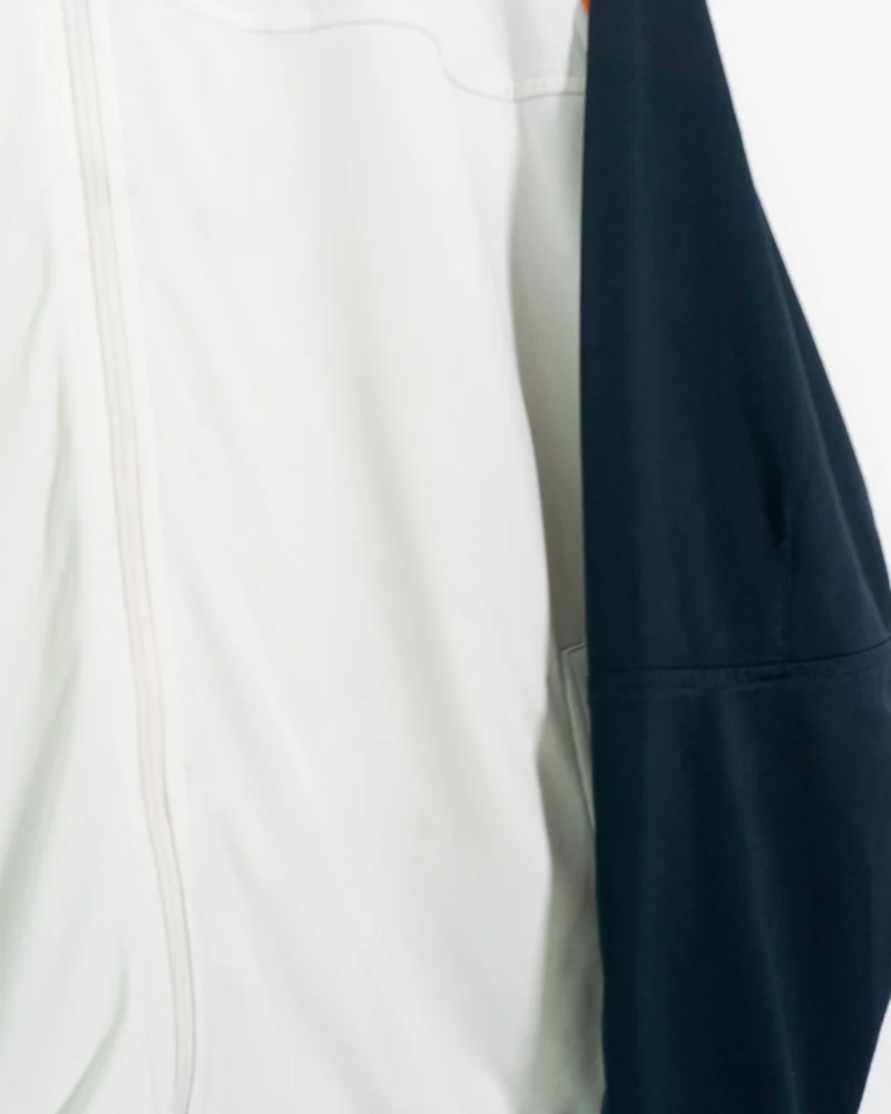 Chaqueta deportiva nike azul marino/ blanco L - Imagen 4