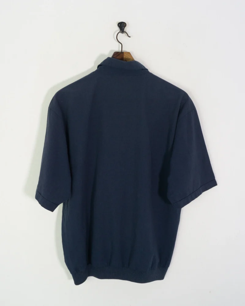 Polo azul marino Classics vintage 90s S - Imagen 3