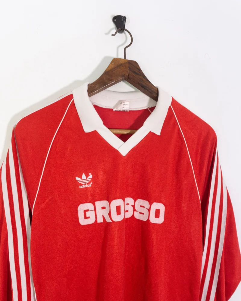 Camiseta deportiva manga larga Adidas vintage 80s L - Imagen 3