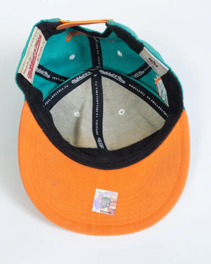 Gorra Miami Dolphins Mitchell And Ness - Imagen 6