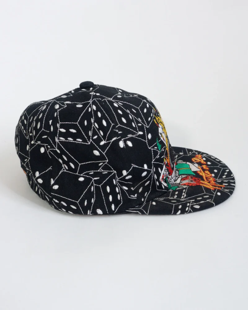 Gorra negra bordado completo Left Side Y2K - Imagen 4