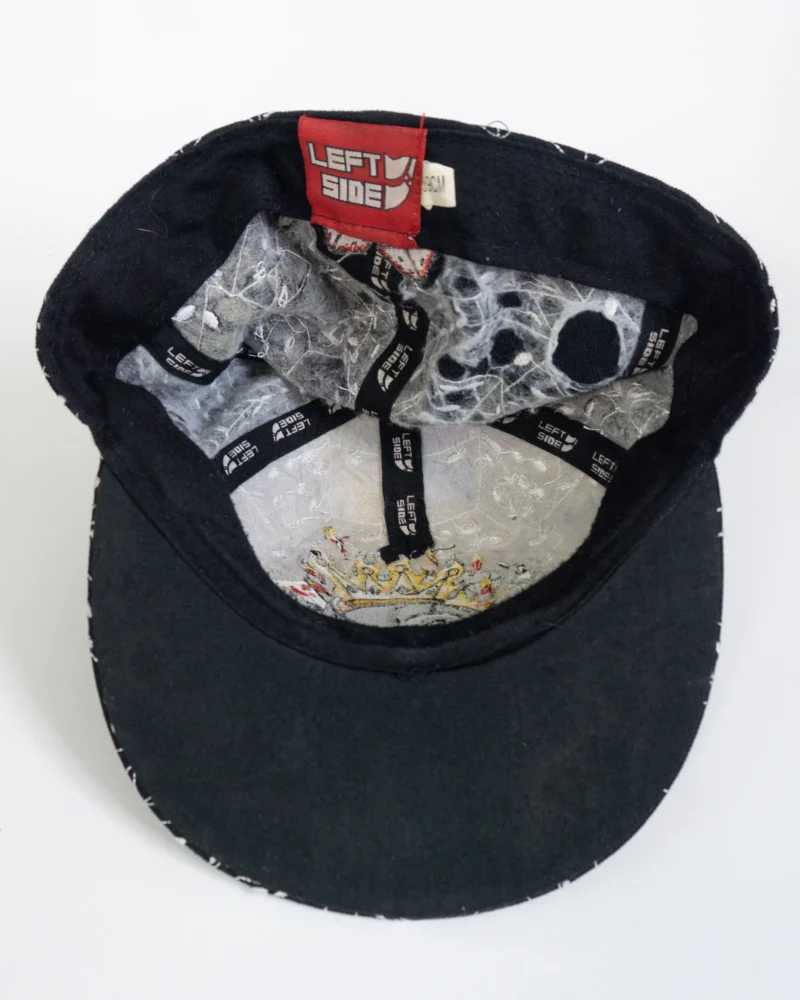 Gorra negra bordado completo Left Side Y2K - Imagen 7