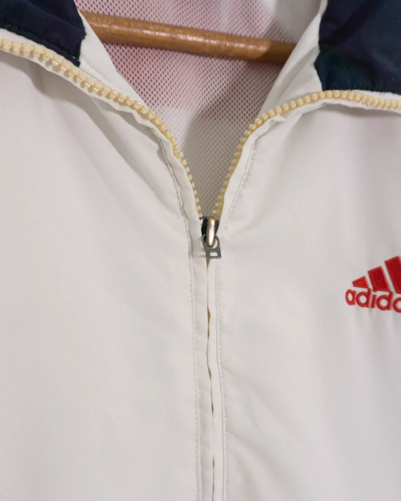 Chaqueta deportiva adidas vintage 00s blanco/azul/rojo L - Imagen 3