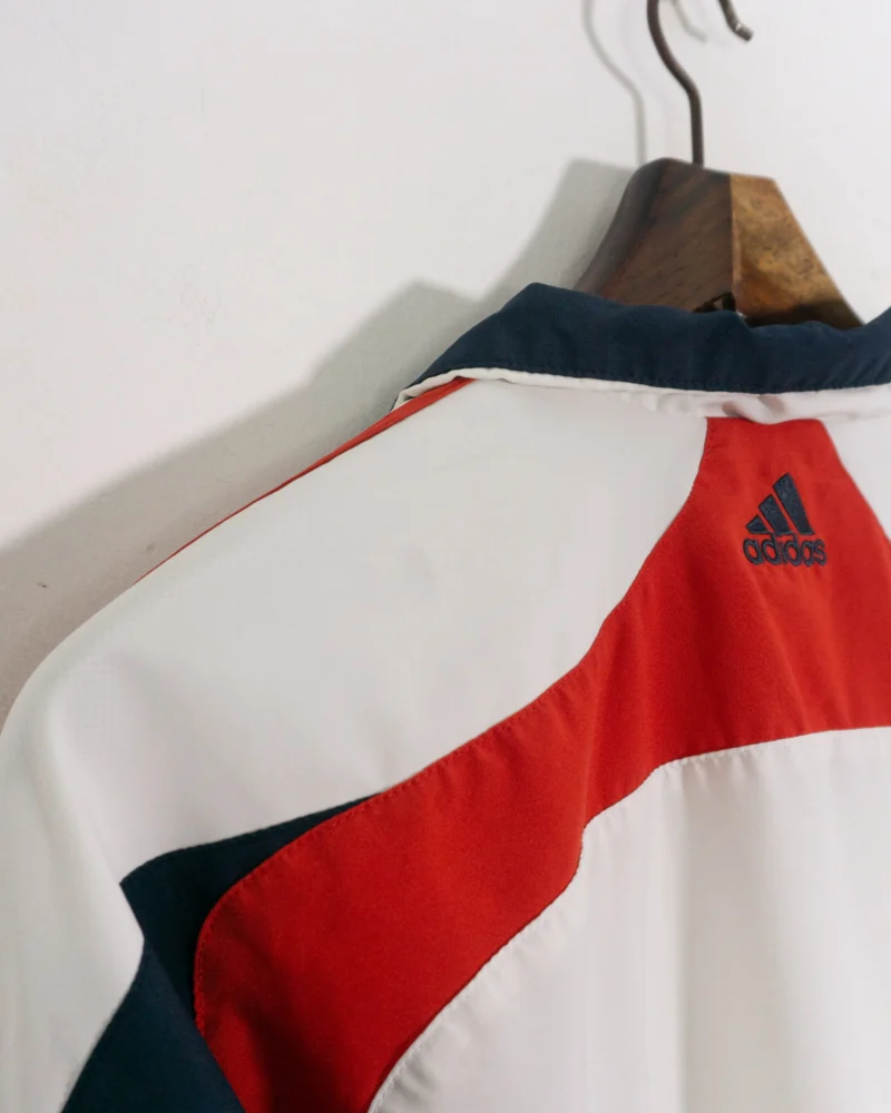 Chaqueta deportiva adidas vintage 00s blanco/azul/rojo L - Imagen 6