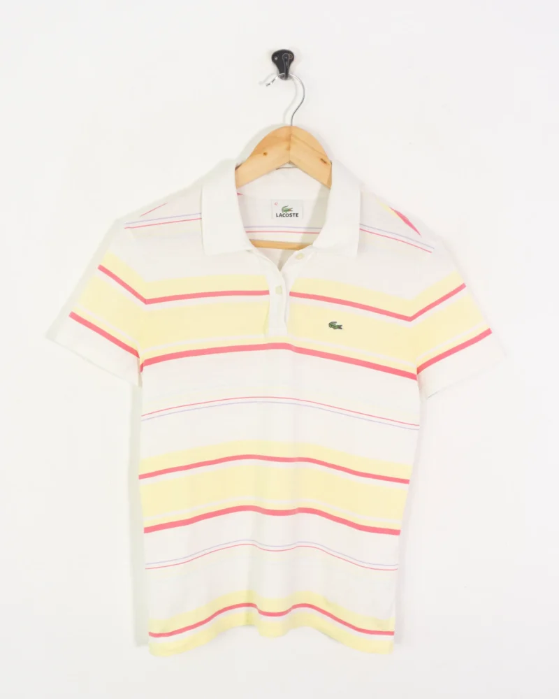 Polo de rayas lacoste mujer 42 - Imagen 2