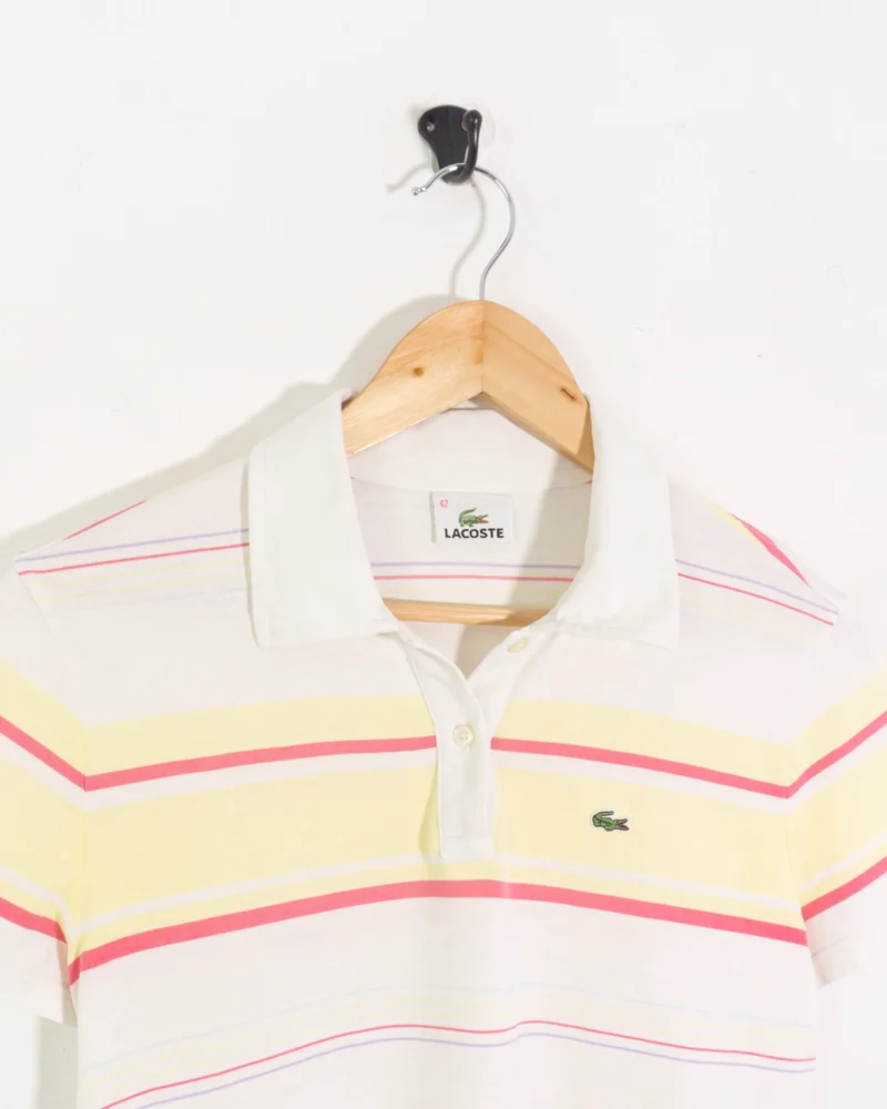 Polo de rayas lacoste mujer 42 - Imagen 3