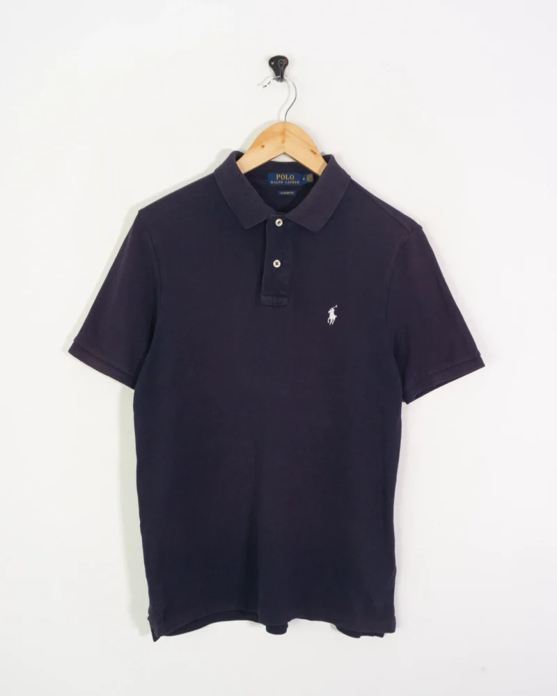 Polo azul marino Ralph Lauren M - Imagen 2
