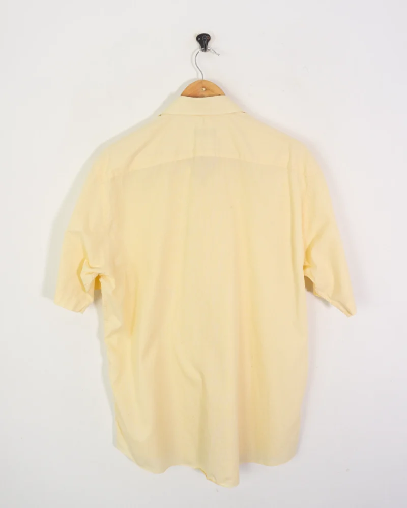 Camisa Burberrys vintage 00s amarilla L - Imagen 6