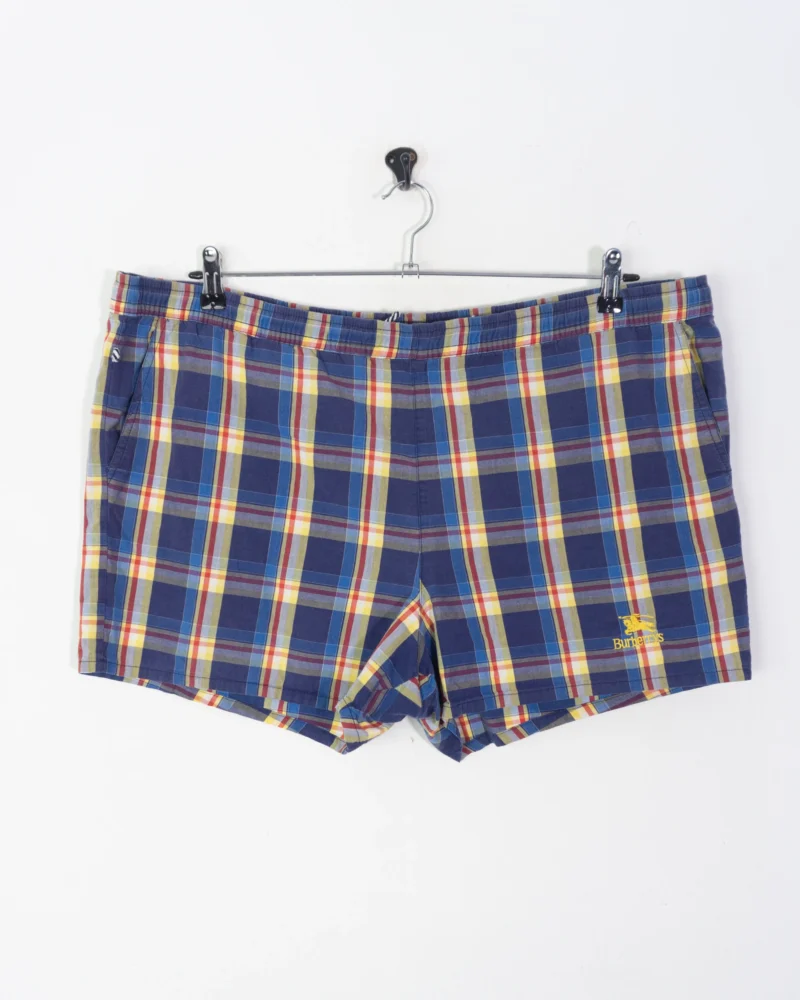 Bañador de cuadros Burberrys vintage 90s 52 - Imagen 2