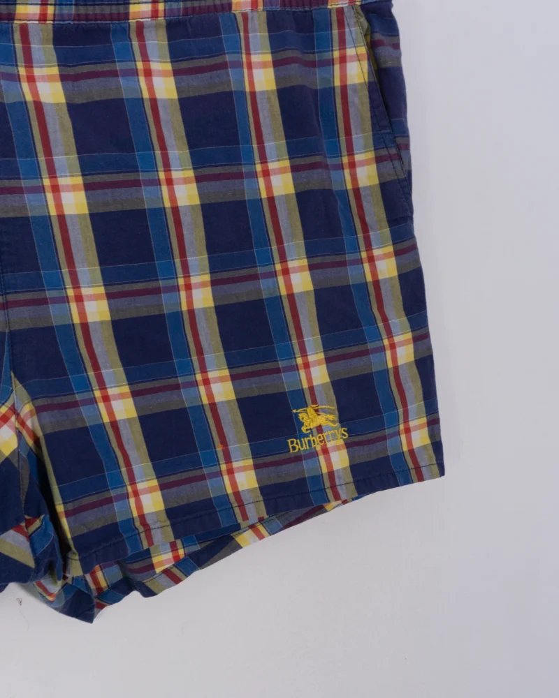 Bañador de cuadros Burberrys vintage 90s 52 - Imagen 3