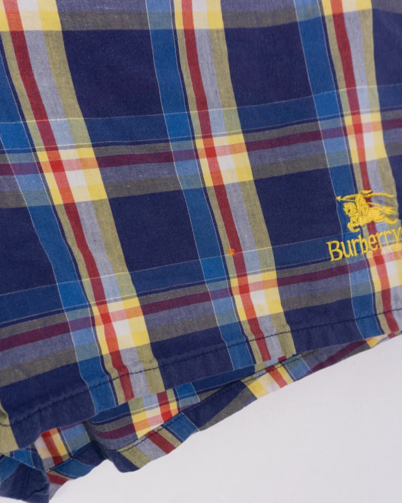 Bañador de cuadros Burberrys vintage 90s 52 - Imagen 4