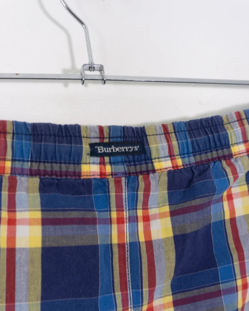 Bañador de cuadros Burberrys vintage 90s 52 - Imagen 5