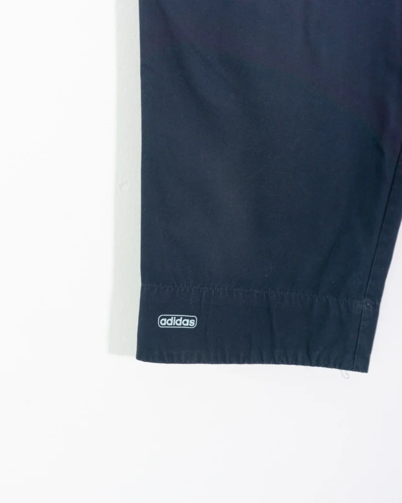 Pantalón pirata azul marino Adidas vintage 00s S - Imagen 4
