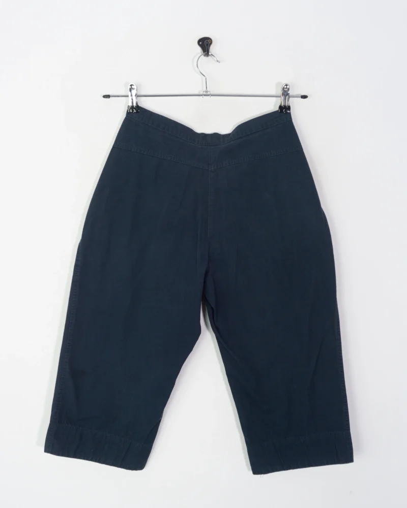 Pantalón pirata azul marino Adidas vintage 00s S - Imagen 6