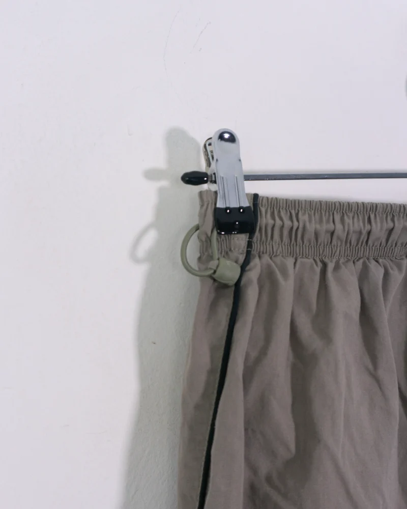 Pantalón pirata ajustable Nike vintage 00s gris XL - Imagen 5