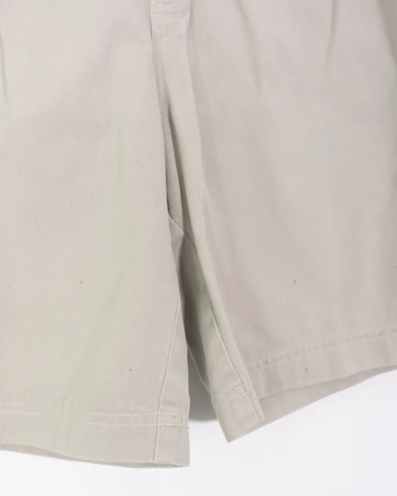 Pantalón corto marron Camel Tropy vintage 90s veige L - Imagen 3
