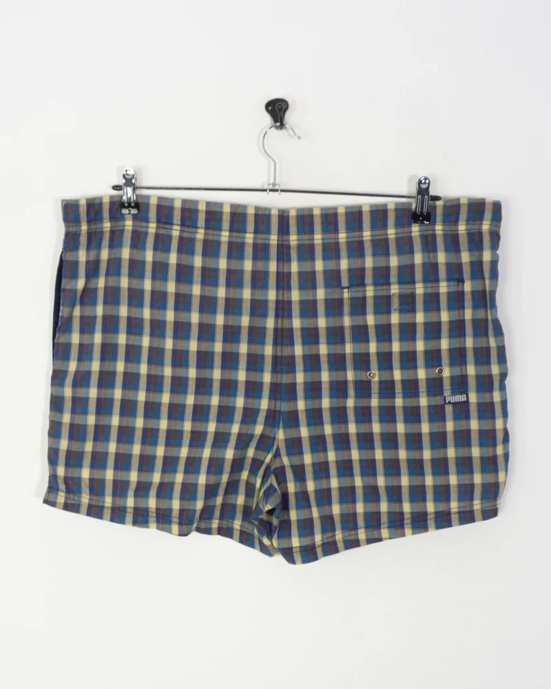 Bañador de cuadros Puma vintage 90s L - Imagen 4