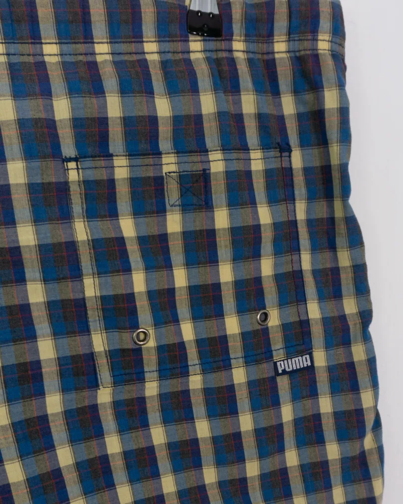 Bañador de cuadros Puma vintage 90s L - Imagen 3