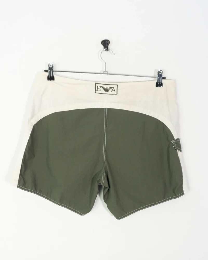 Bañaro Armani verde/beige L - Imagen 4