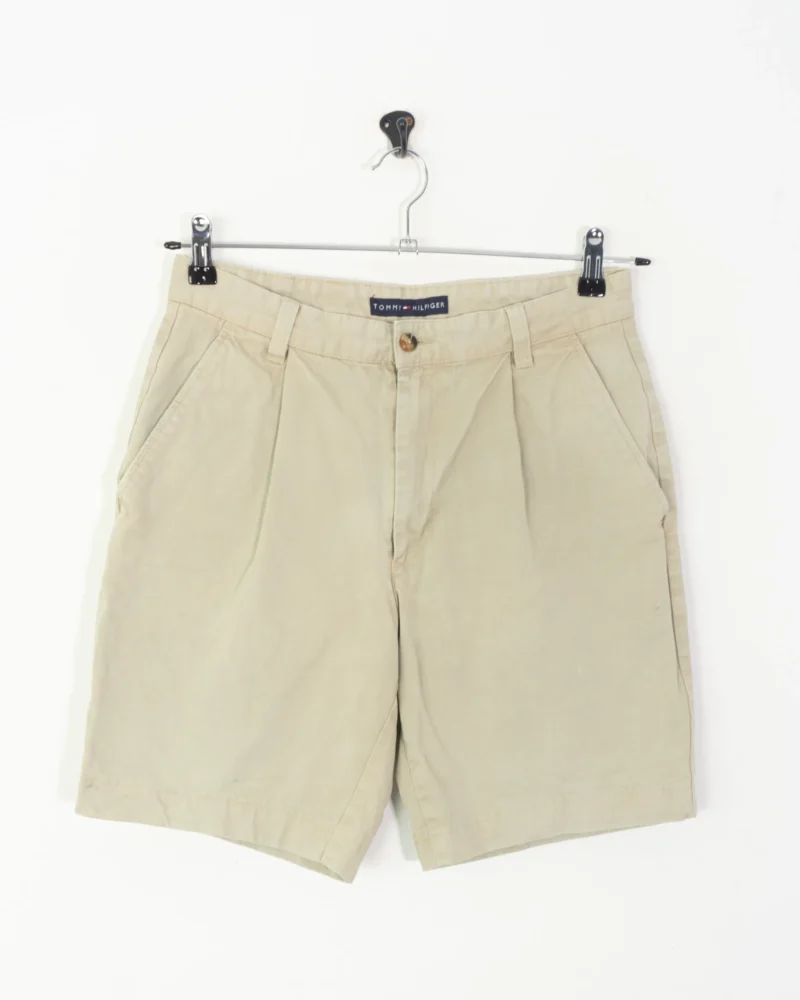 Pantalón corto Tommy Hilfiger vintage 00s beige W32 - Imagen 2