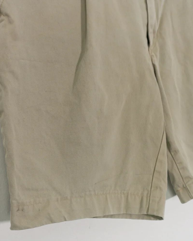 Pantalón corto Tommy Hilfiger vintage 00s beige W32 - Imagen 4