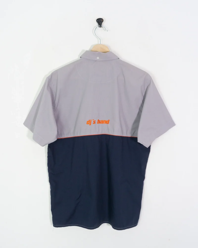 Camisa gris/azul marino Dj´s Band Y2K XL - Imagen 6