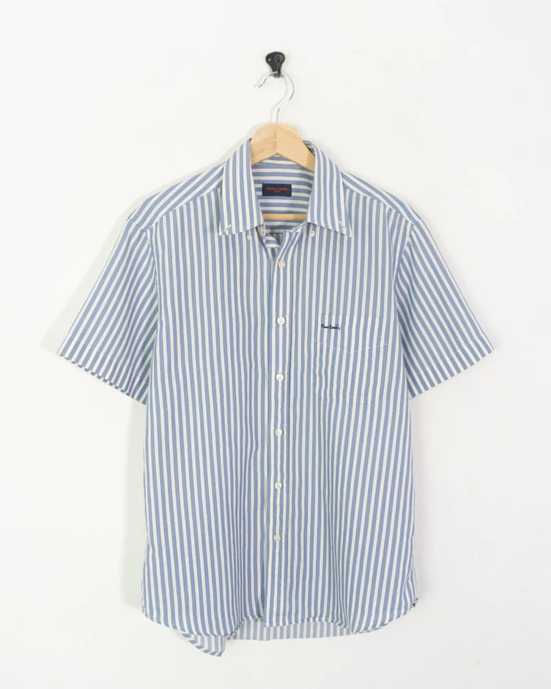 Camisa de rayas Pierre Cardin vintage 00s M - Imagen 2