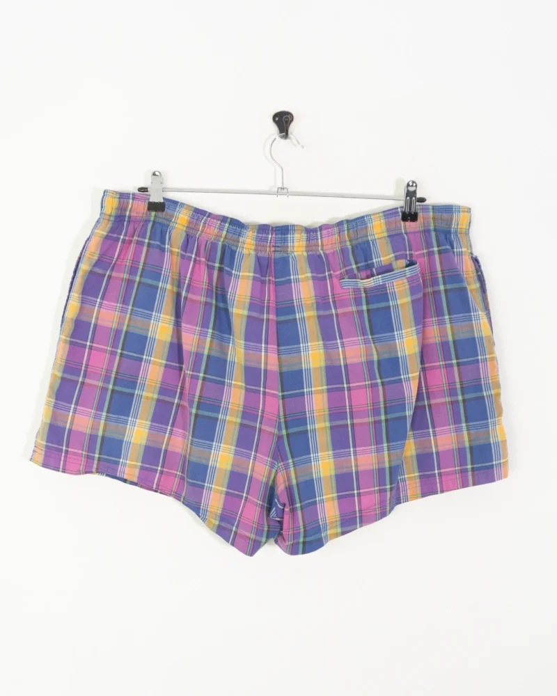 Bañador de cuadros Adidas vintage 90s XL - Imagen 5
