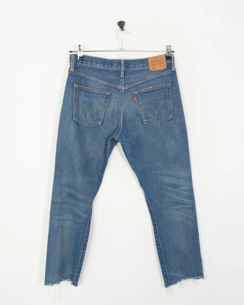 Vaquero Levis 501 azul W27 - Imagen 4