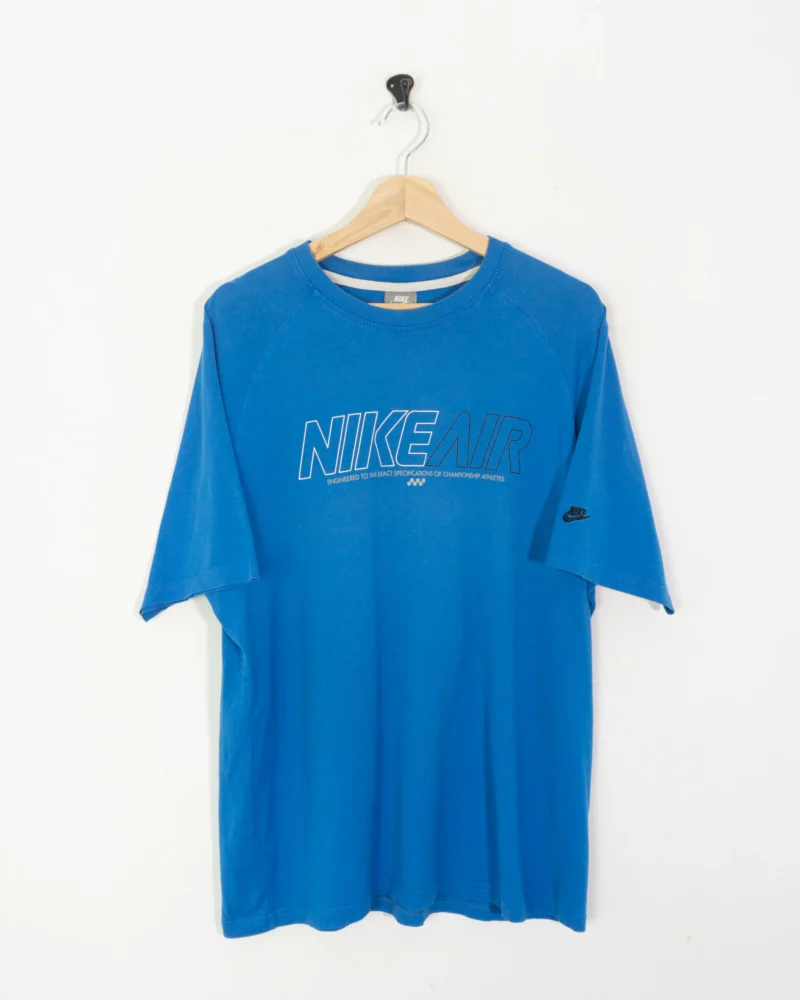 Camiseta azul Nike vintage 00s XL - Imagen 2