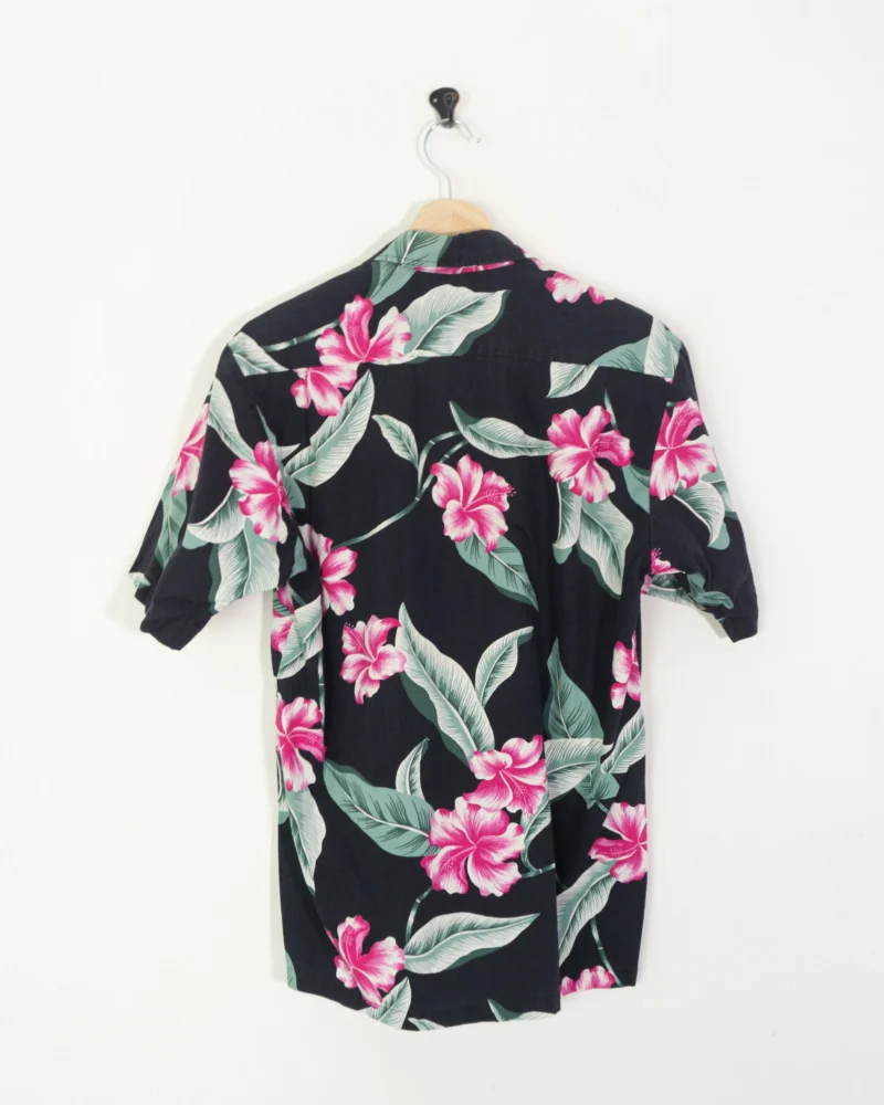 Camisa Hawaiana de flores vintage M - Imagen 5