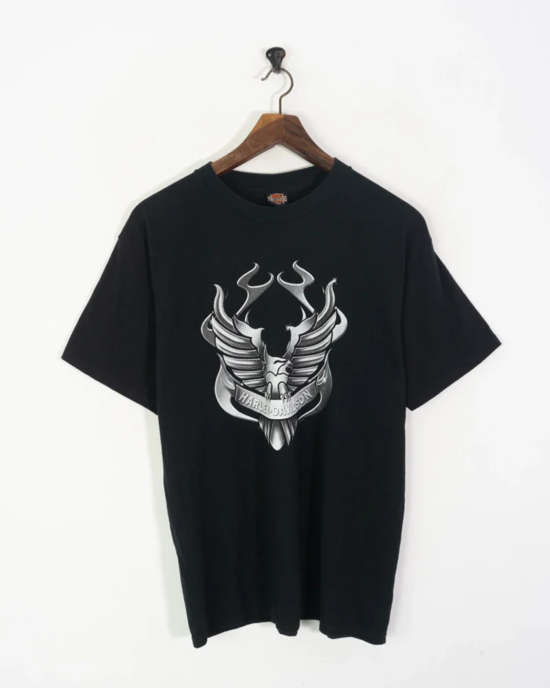 Camiseta negra Harley Davidson Ibiza 2001 L - Imagen 2
