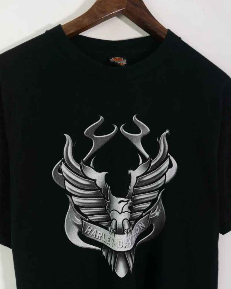 Camiseta negra Harley Davidson Ibiza 2001 L - Imagen 3