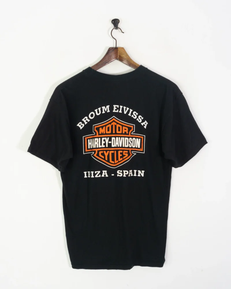 Camiseta negra Harley Davidson Ibiza 2001 L - Imagen 5